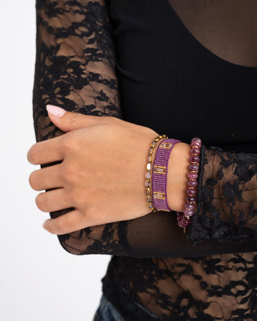 Bracelet Sacha Purple - Things I Like Things I Love