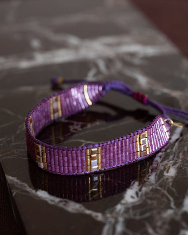 Bracelet Sacha Purple - Things I Like Things I Love