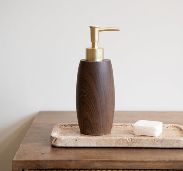 Brown Resin Soap Dispenser - Things I Like Things I Love