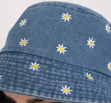 Bucket Hat Daisy Denim - Things I Like Things I Love