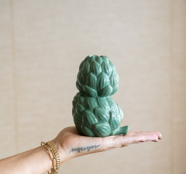 Candle Holder Artichoke Green - Things I Like Things I Love