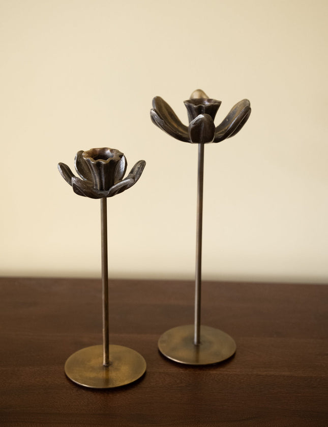 Candle Holder Celaya Bronze - Things I Like Things I Love