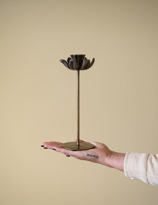 Candle Holder Celaya Bronze - Things I Like Things I Love