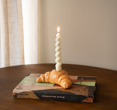 Candle Holder Croissant - Things I Like Things I Love