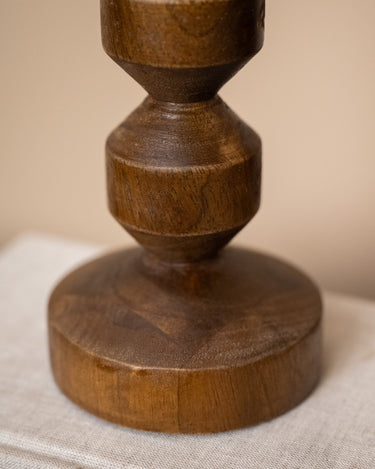 Candle Holder Dozza Wood - Things I Like Things I Love