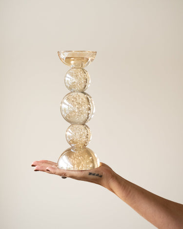 Candle Holder Itinga Glass Bubble - Things I Like Things I Love