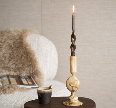 Candle Holder Kumopa Brown - Things I Like Things I Love