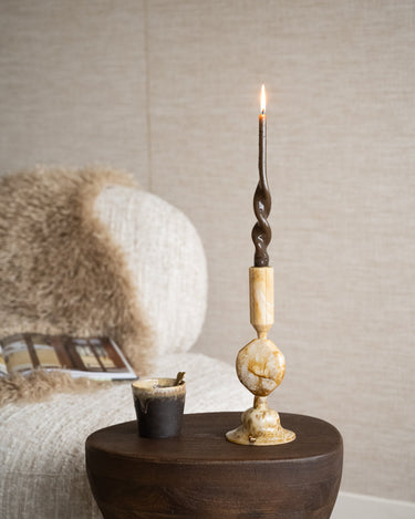 Candle Holder Kumopa Brown - Things I Like Things I Love