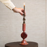 Candle Holder Kumopa Burgundy - Things I Like Things I Love