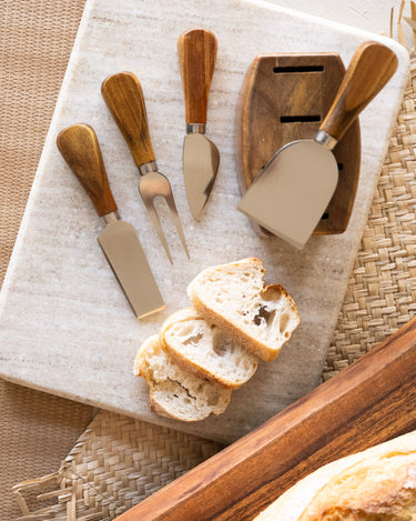 Cheese Knives w/ Holder - Things I Like Things I Love