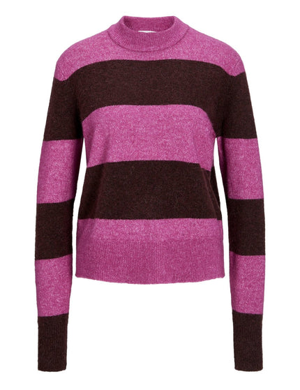 Chick Crew Neck Knit Fuchsia Red - Things I Like Things I Love