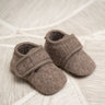 Classic Wool Baby Slippers Denver Melange - Things I Like Things I Love