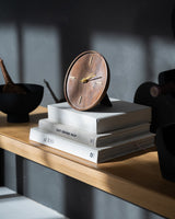 Clock Veti Mango Wood Brown