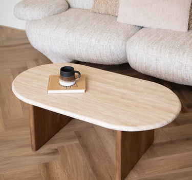 Coffee Table Anouk Travertin - Things I Like Things I Love