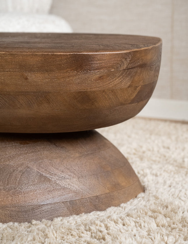 Coffee Table Bowy Wood Brown - Things I Like Things I Love