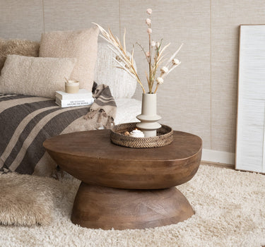 Coffee Table Bowy Wood Brown - Things I Like Things I Love