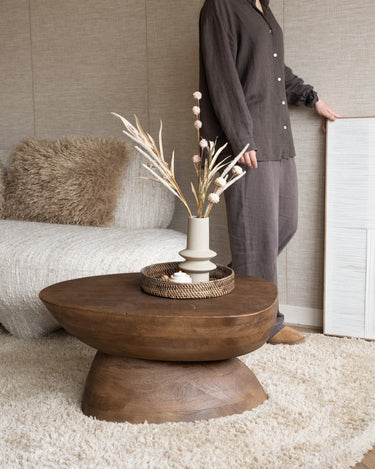 Coffee Table Bowy Wood Brown - Things I Like Things I Love