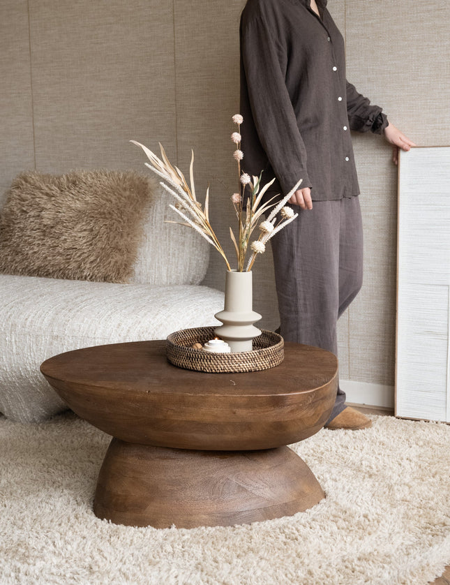 Coffee Table Bowy Wood Brown - Things I Like Things I Love