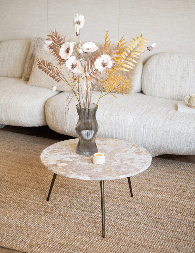 Coffee Table Zita Taupe Marble - Things I Like Things I Love