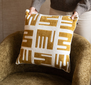 Cushion Clyde Mustard - Things I Like Things I Love