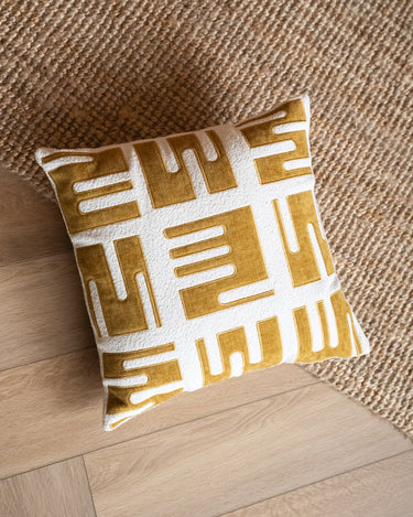 Cushion Clyde Mustard - Things I Like Things I Love