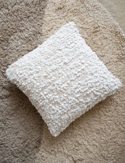 Cushion Humada Natural Bouclé - Things I Like Things I Love