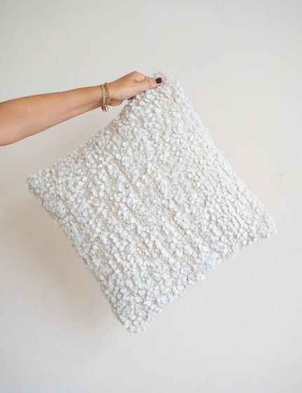 Cushion Humada Natural Bouclé - Things I Like Things I Love