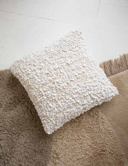 Cushion Humada Natural Bouclé - Things I Like Things I Love