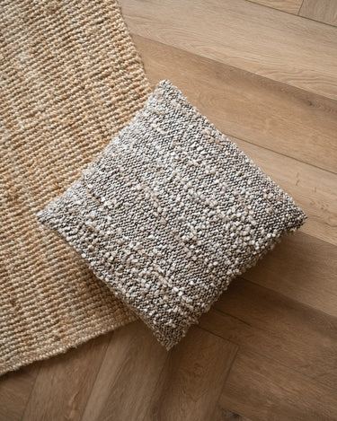 Cushion Mezoki Bouclé Brown - Things I Like Things I Love