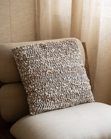 Cushion Mezoki Bouclé Brown - Things I Like Things I Love