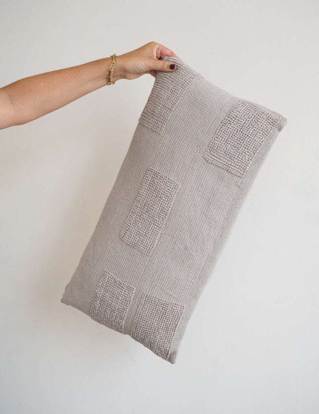 Cushion Mundoli Grey Brown - Things I Like Things I Love