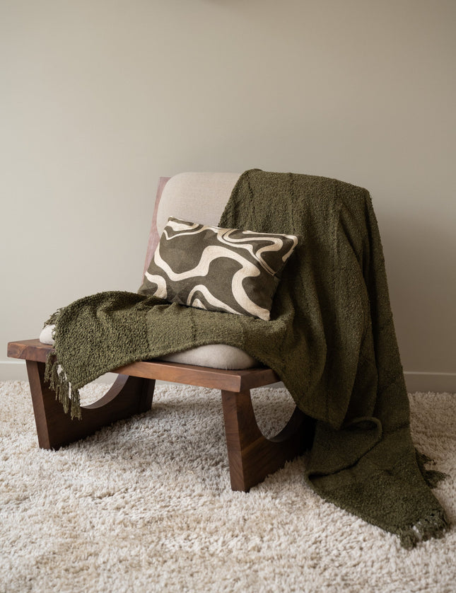 Cushion Rox Olive Green - Things I Like Things I Love