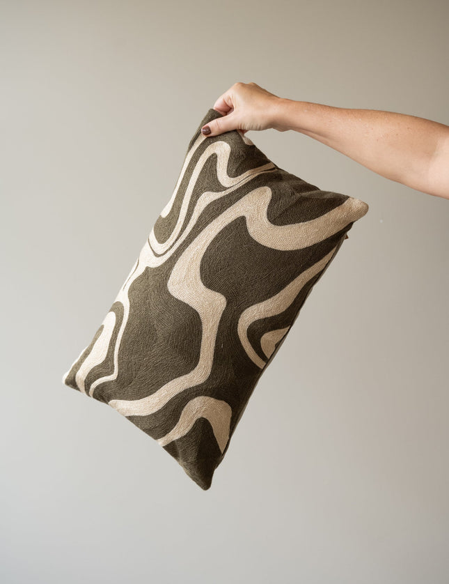 Cushion Rox Olive Green - Things I Like Things I Love