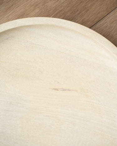 Deco Plate Wood Beige - Things I Like Things I Love