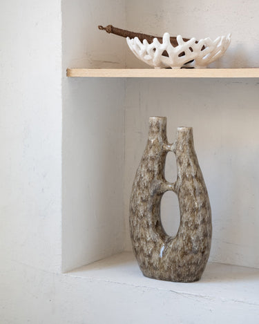 Deco Vase Katha Brown - Things I Like Things I Love