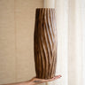 Deco Vase Mango Wood Brown - Things I Like Things I Love