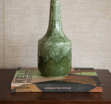 Deco Vase Tezu Green - Things I Like Things I Love