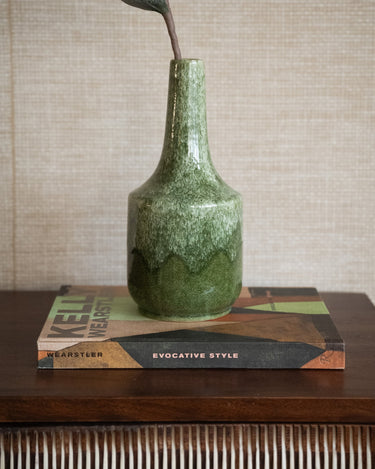 Deco Vase Tezu Green - Things I Like Things I Love