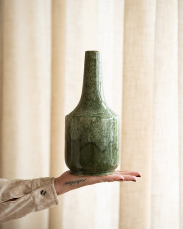 Deco Vase Tezu Green - Things I Like Things I Love