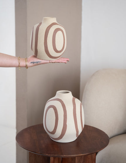 Deco Vase Umya Sand/Terra - Things I Like Things I Love