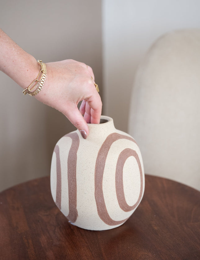 Deco Vase Umya Sand/Terra - Things I Like Things I Love