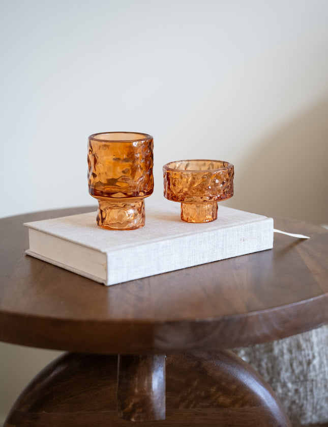 Double Sided Candle Holder Rust - Things I Like Things I Love