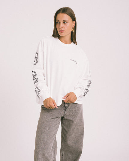 Dr. Denim Lily Longsleeve Off White Peaces - Things I Like Things I Love