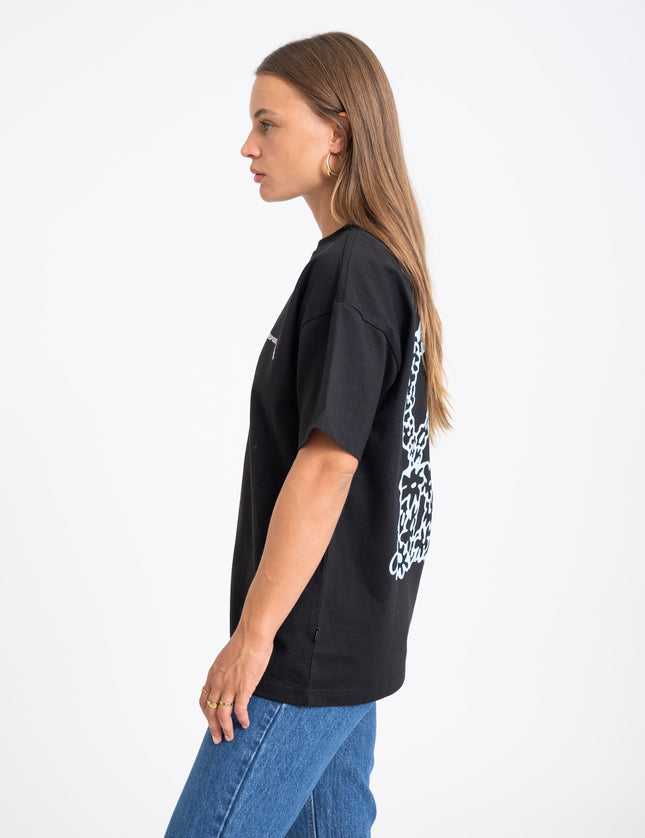 Dr. Denim Trooper Tee Black Peace - Things I Like Things I Love