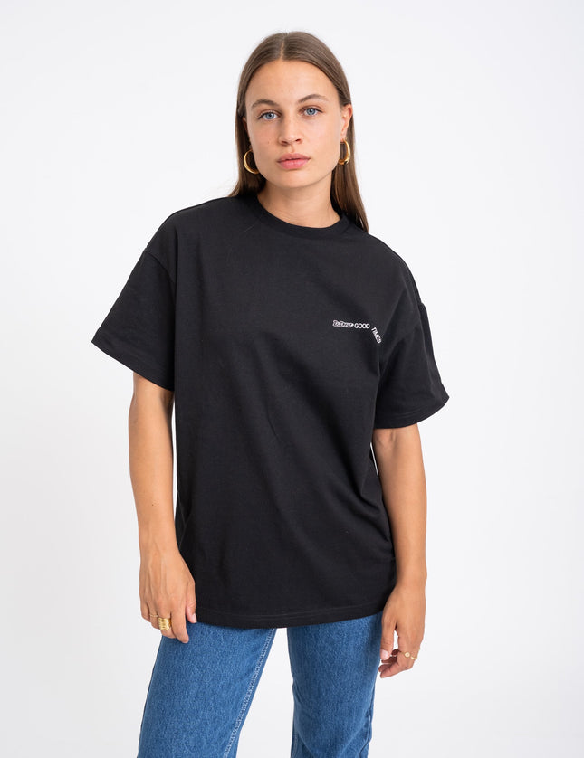 Dr. Denim Trooper Tee Black Peace - Things I Like Things I Love