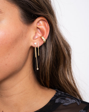 Earcuff Yara Diamond Gold - Things I Like Things I Love