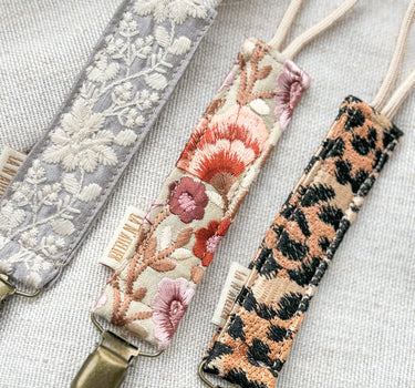 Embroidered Pacifier Clip - Things I Like Things I Love