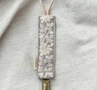 Embroidered Pacifier Clip - Things I Like Things I Love