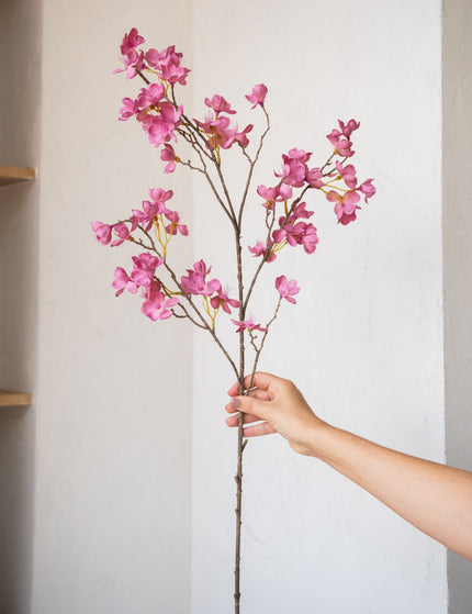 Faux Flower Cherry Blossom Branch Pink - Things I Like Things I Love