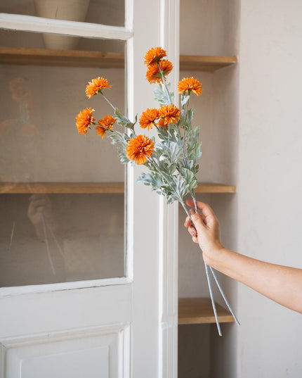 Faux Flower Chrysant Rust - Things I Like Things I Love